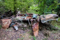 rusty wrecked racer